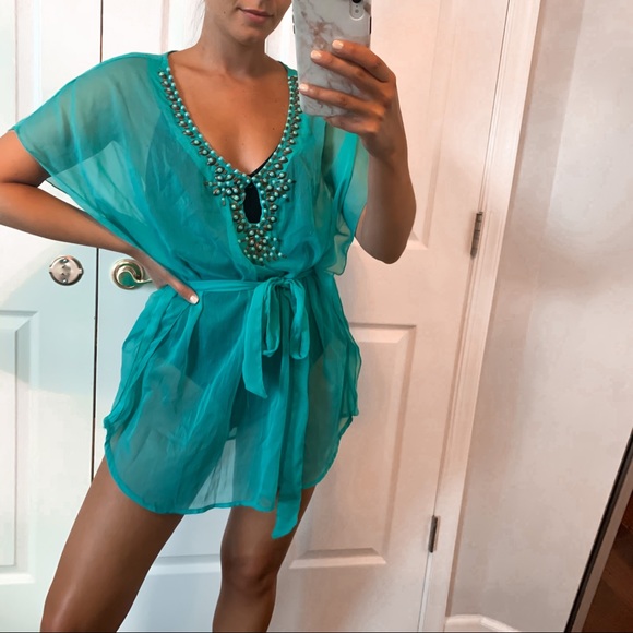 Forever 21 Other - Beaded Tunic Coverup